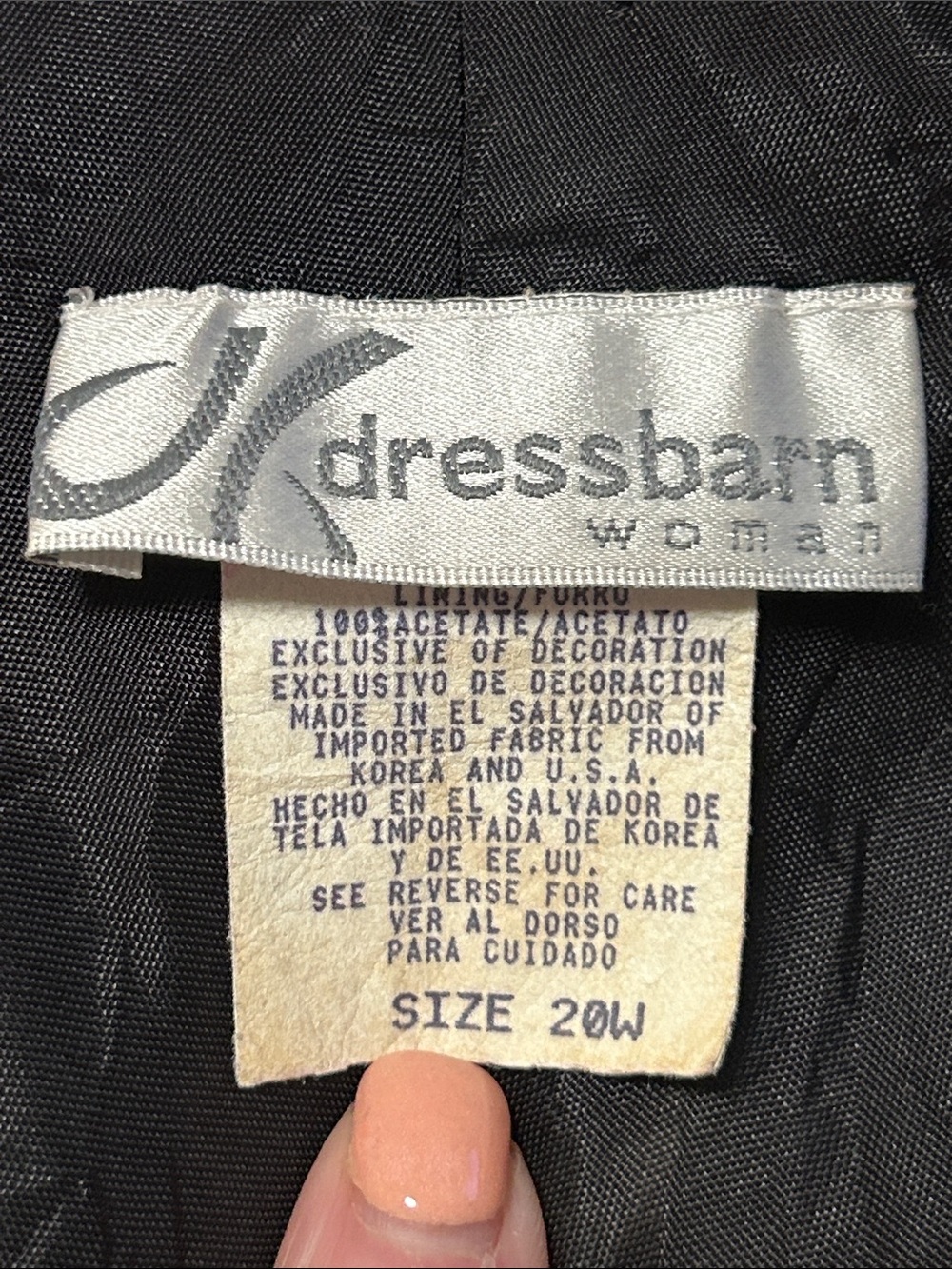 Women’s Black Embroidered Butterfly & Floral Dress Size 20W Fairycore Whimsygoth - Picture 6 of 7